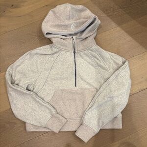 Gray Half-Zip lulu scuba